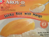 Frohen Sticky Rice with Mango
