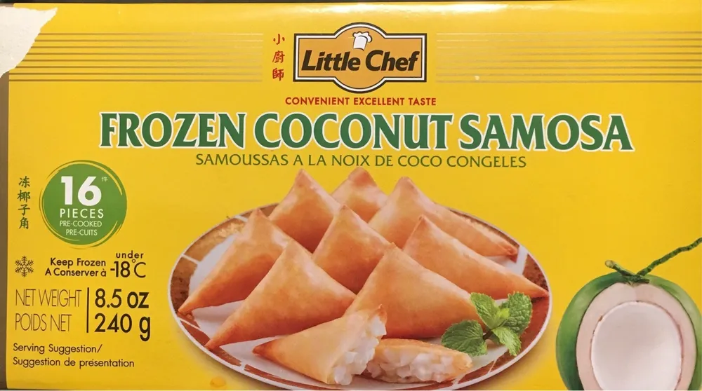 Frozen Coconuts Samosa