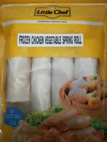 Rouleaux de printemps au poulet et aux legumes congelés