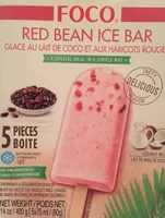 Red bean ice bar