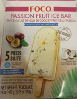 Passion fruit ice bar