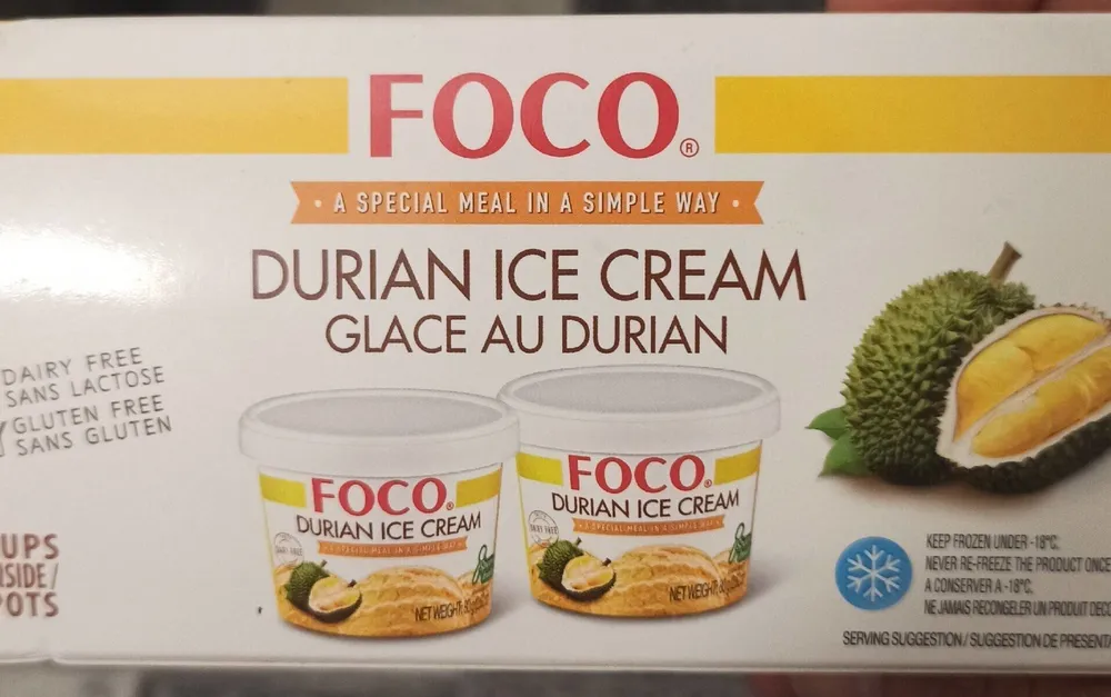 Durian ICE cream