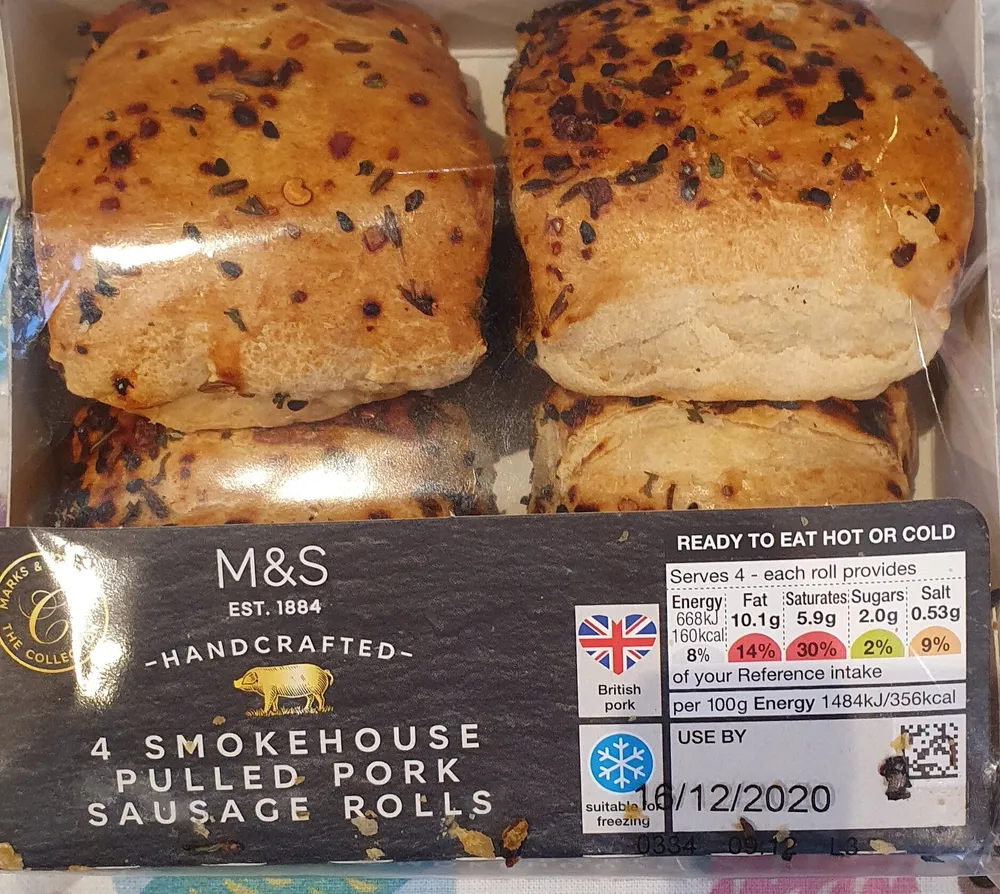 Smokehouse Pulled Pork Sausage Rolls