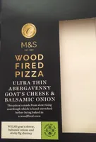 Pizza mozarella chevre figues