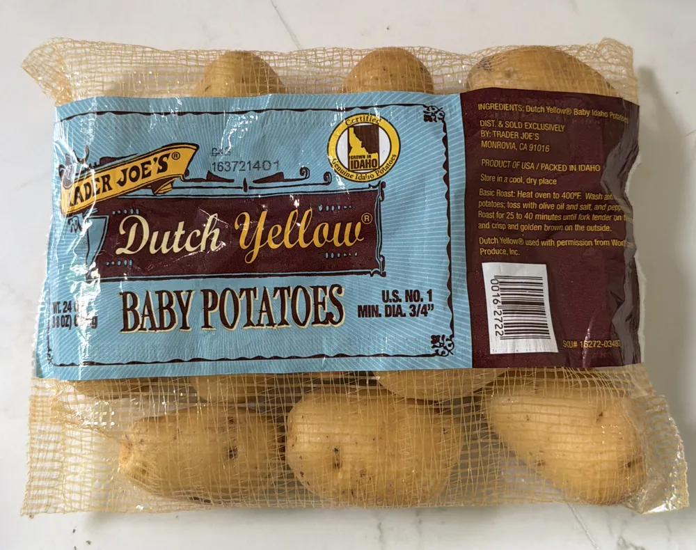 Dutch Yellow Baby Potatoes