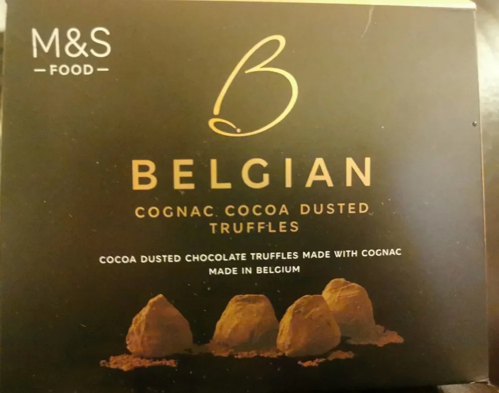 Belgian Cognac Cocoa Dusted Truffes