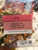Salade de couscous de chou-fleur