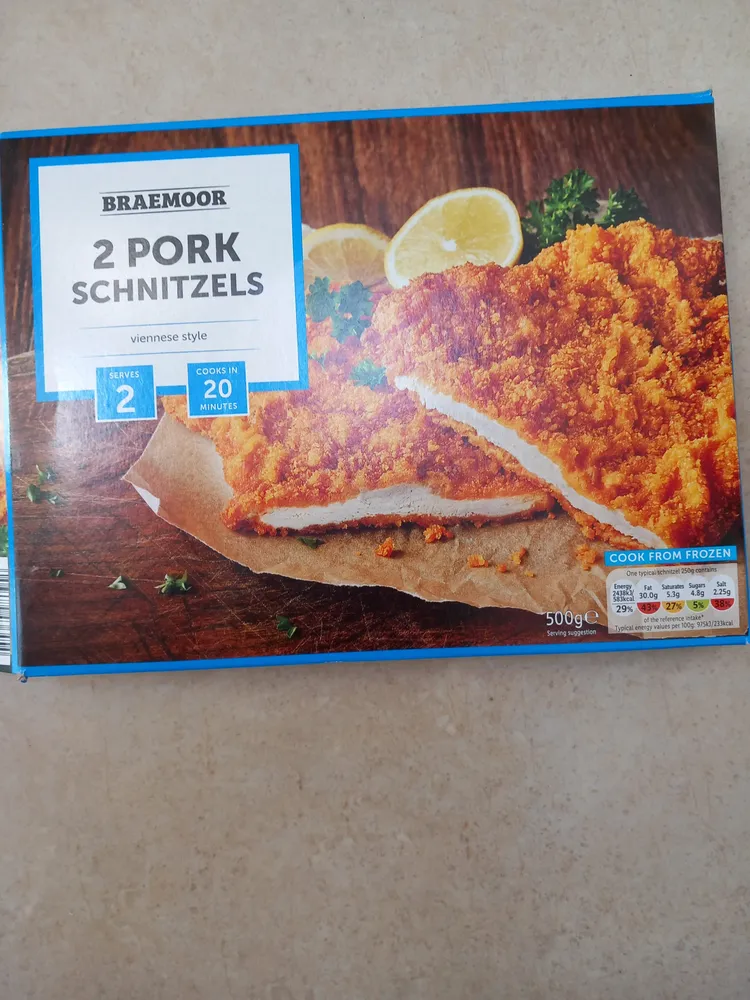 2 Pork Schnitzels