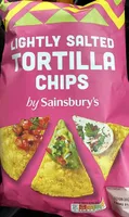 Lightly salted tortilla chips