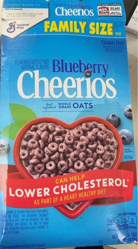 Blueberry Cheerios