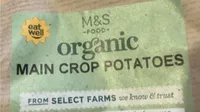 Organic main crop potatoes
