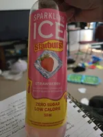 Strawberry Flavoured Sparkling Water Based Beverage