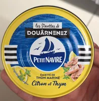 Émietté de thon mariné Citron et Thym