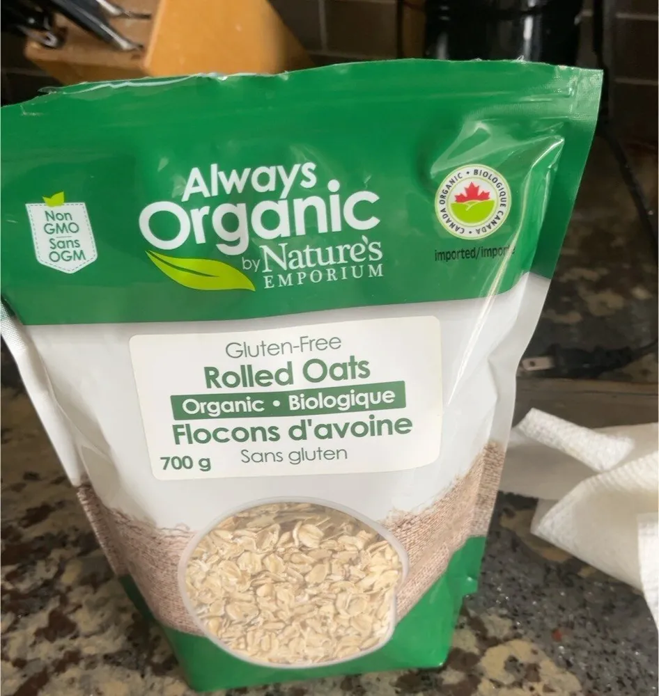 Gluten-free tolled oats organic . Biologiue