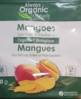 Organic Sun Dried Mangoes
