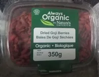 Always organic dried Goji Berries