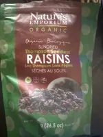 Organic Thompson Seedless Raisins