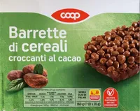 Barrette di ceriali croccanti al cacao