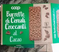 Barrette di cereali al cacao