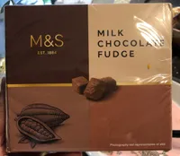 Milk chocolate fudge