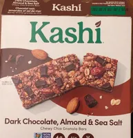 Dark Chocolate, Almond and Sea Salt Chewy Chia Granola Bats
