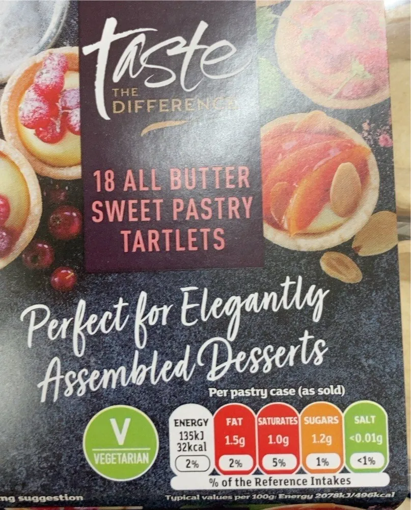 Pastry tartelets