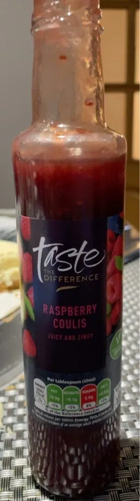 Raspberry coulis