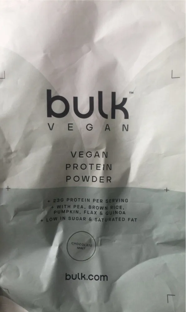 Vegan protein powder