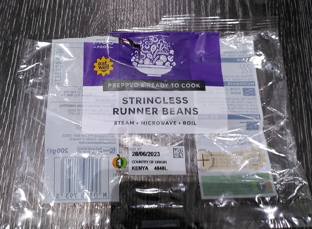 Stringless Runner Beans