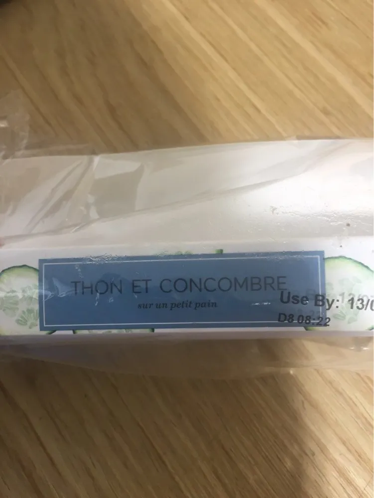 Thon et concombre