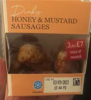 Dinkey Honey & Mustard Sausages