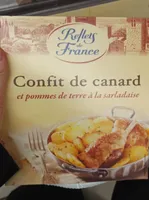 Confit de canard et pommes de terre à la sarladaise