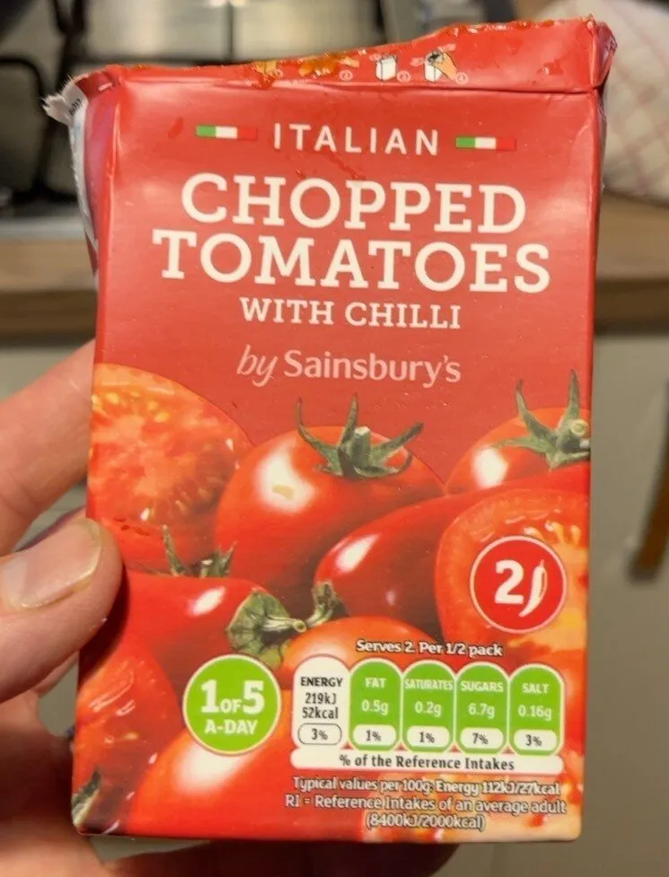 Italian chopped tomatoes