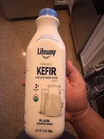 Organic Kefir cultured lowfat milk