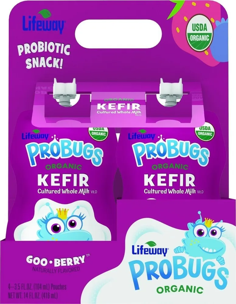 Probugs goo berry pie kefir pouches