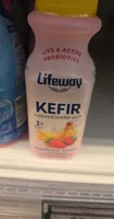 Kefir cultured lowfat milk smoothie