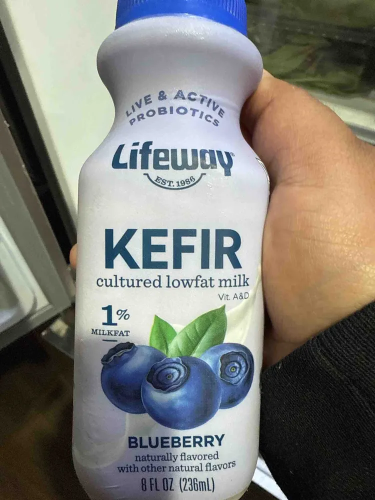 Kefir Cultured Lowfat Milk Blueberry
