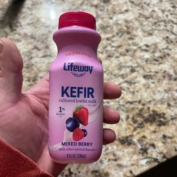KEFIR cultured lowfat milk MIXED BERRY