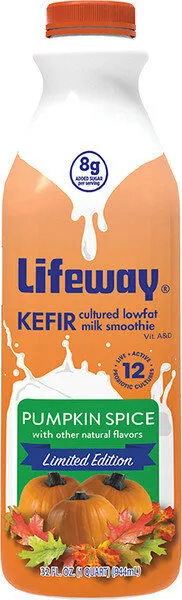 Kefir Cultured Lowfat Milk Smoothie