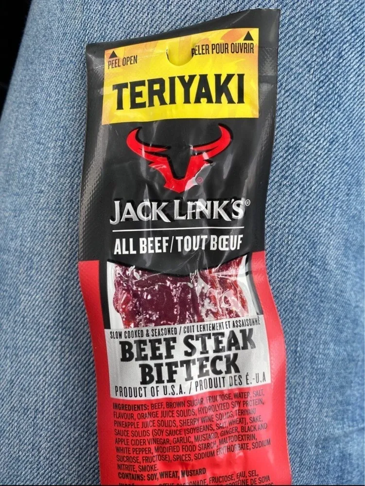 Jack Links Beef Steak 28g Teriyaki (12) J0200