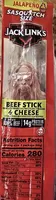 Beef stick and cheese jalapeño