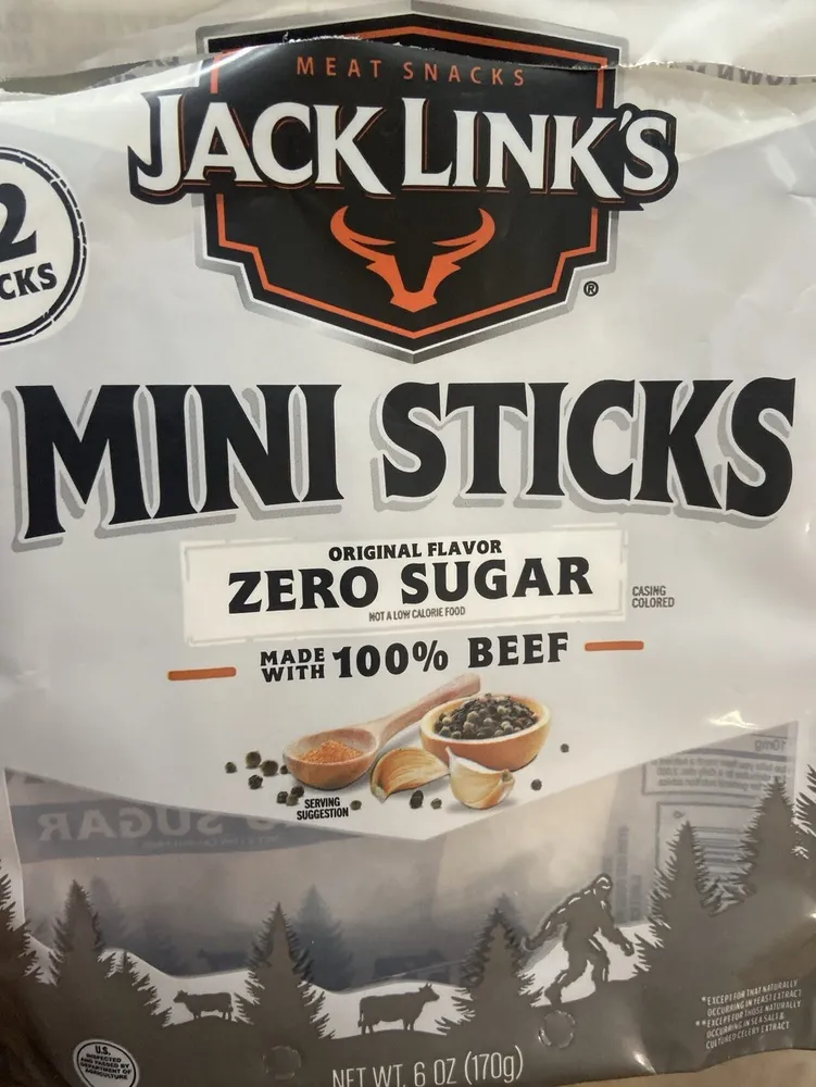 Zero Sugar Original Beef Meat Sticks