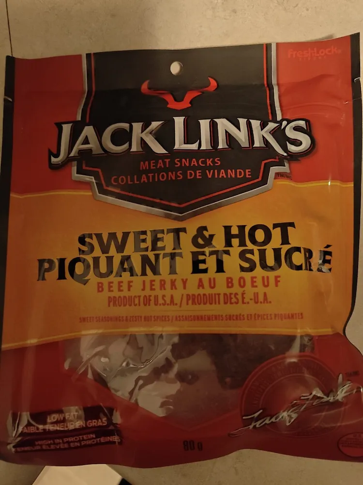 Beef jerky au boeuf / Sweet & hot