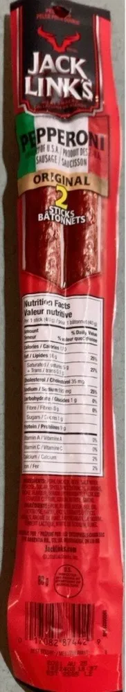 Pepperoni sausage original 2 stick