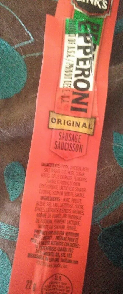 Original Pepperoni Sausage/Saucisson