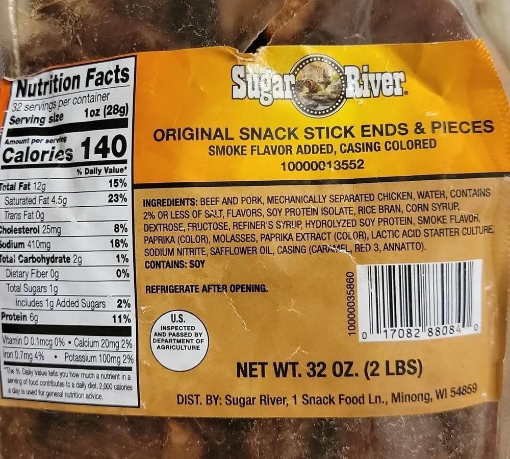Original Snack Stick Ends and Pieces