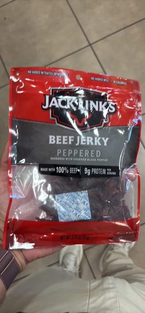 Beef Jerky Peppered