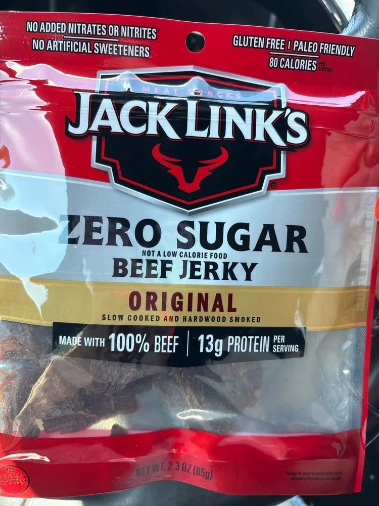 Zero Sugar Beef Jerky Original