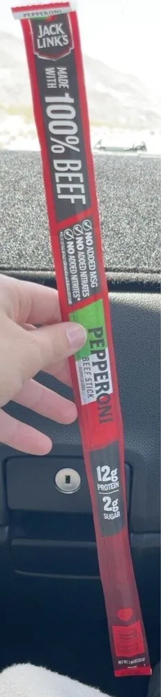 Jack links pepperoni beef stick single