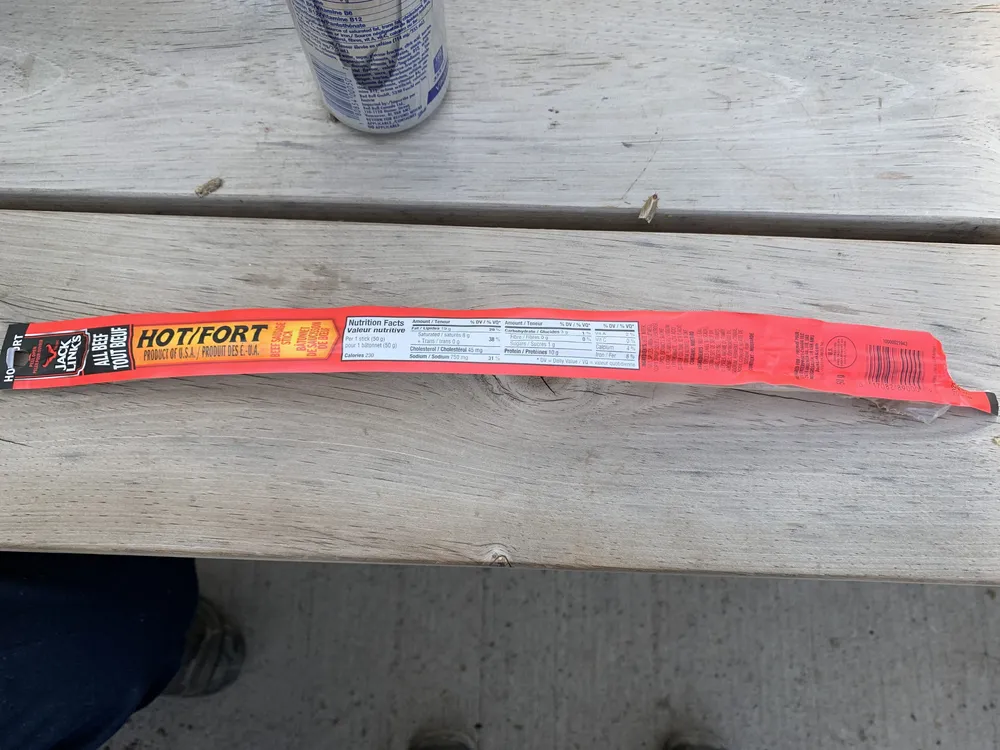 Baton de saucisson de boeuf
